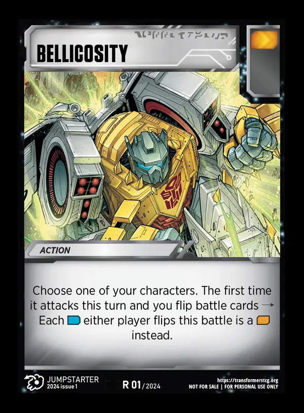 Bellicosity – replaces Wave 5's Belligerence