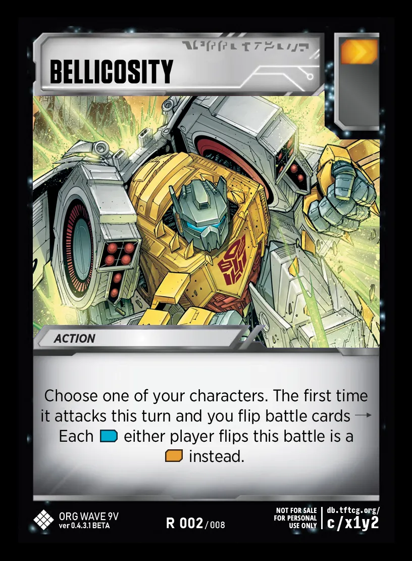Bellicosity