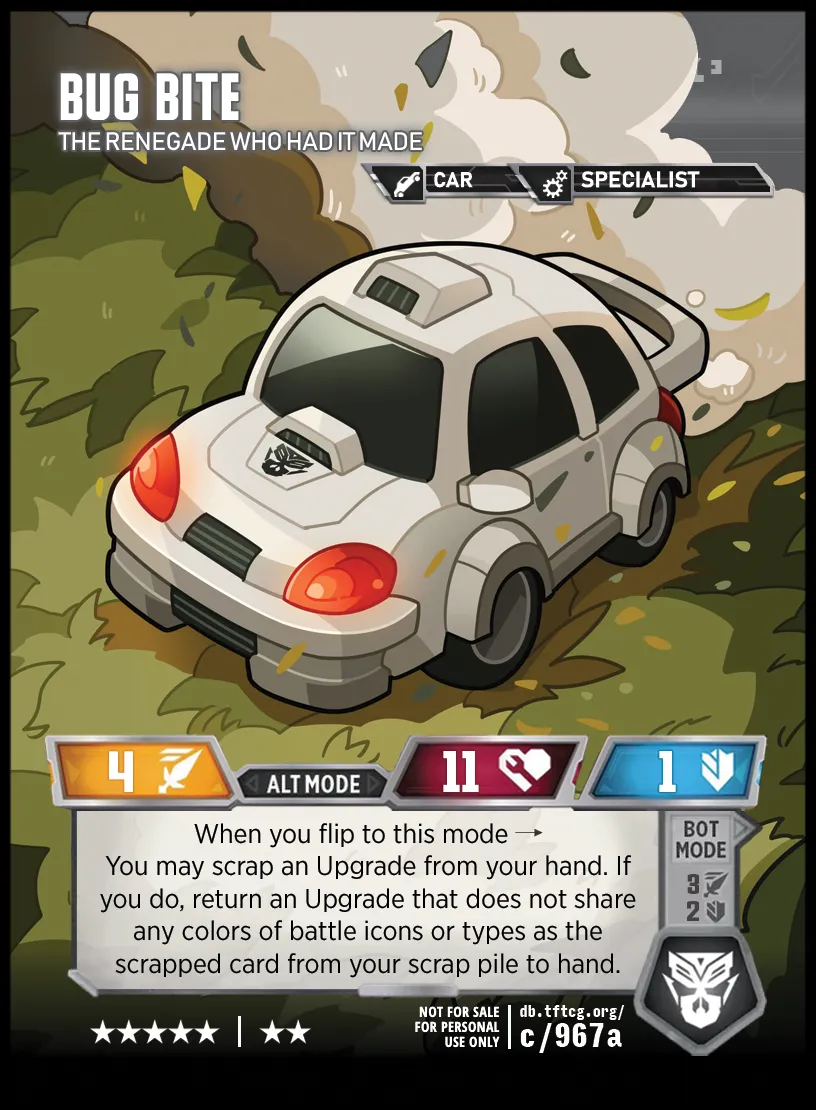 Bug Bite // The Renegade Who Had It Made alt mode