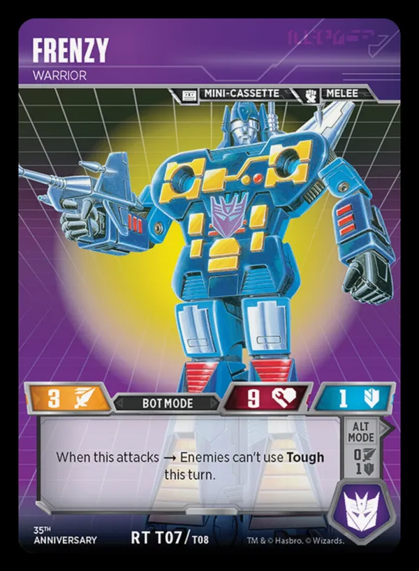 Frenzy // Warrior bot mode