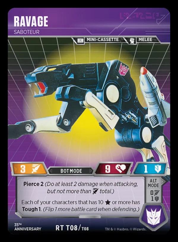 Ravage // Saboteur bot mode