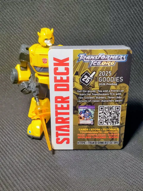 2025 Goodies Starter Deck featuring Bumblebee