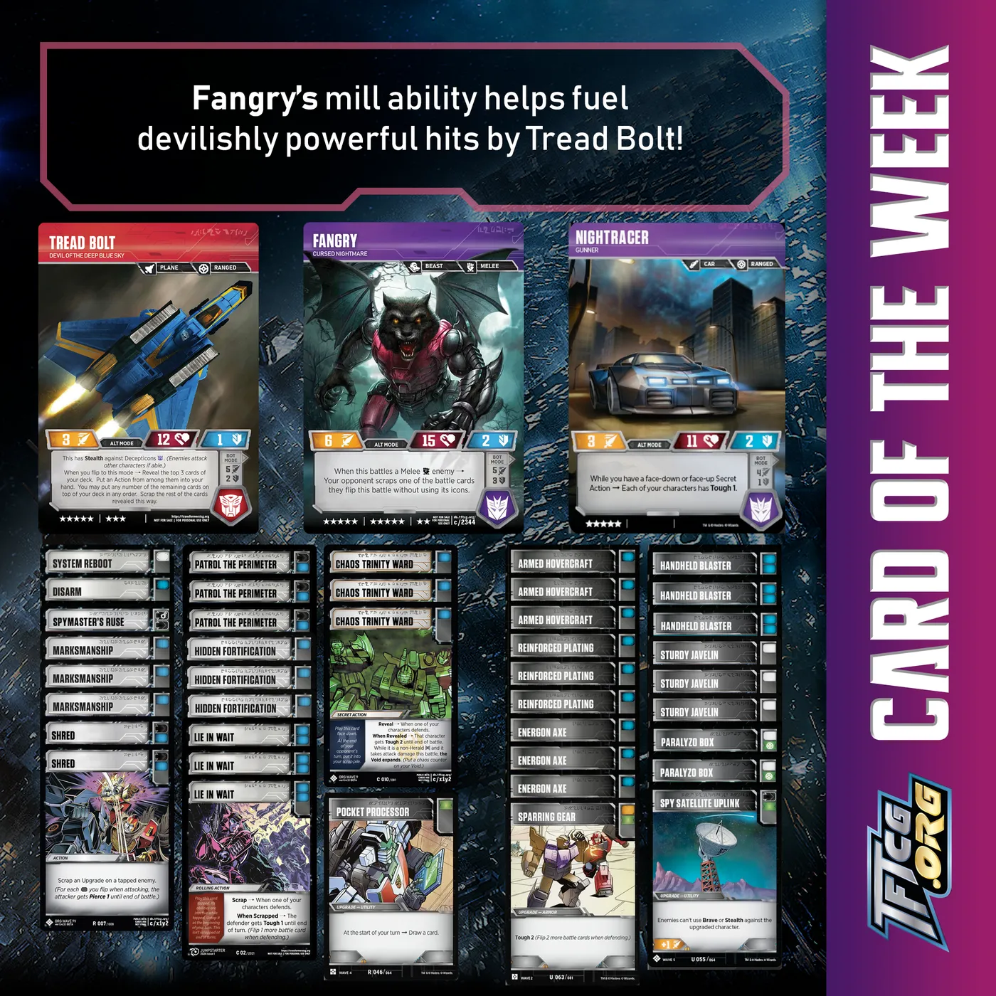 Fangry's mill ability helps fuel devilishly powerful hits by Tread Bolt!