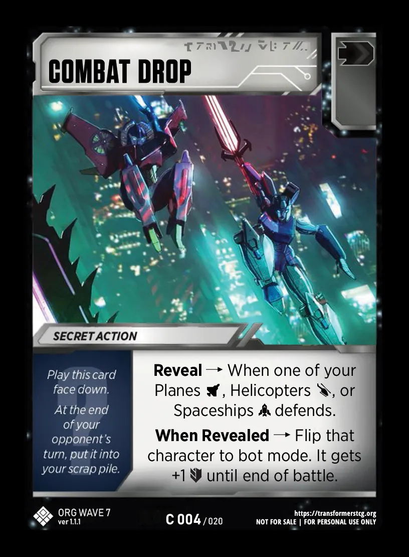Combat Drop