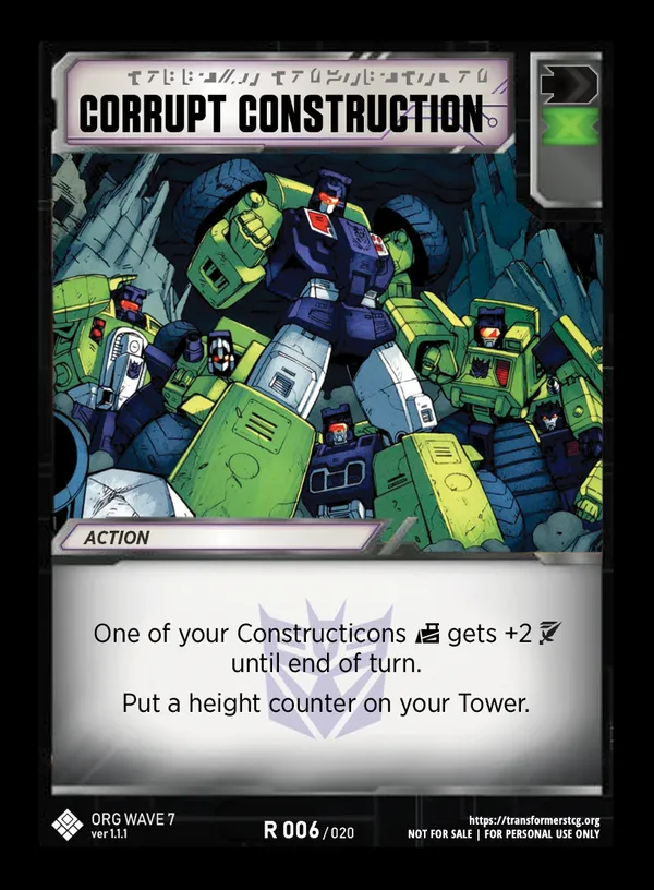 Corrupt Construction