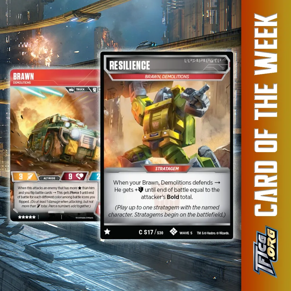 Brawn // Demolitions from Wave 5 is the Card of the Week
