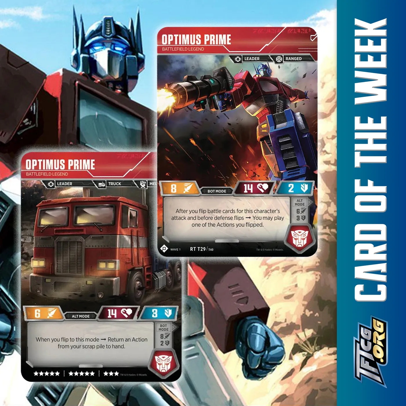 CotW: Optimus Prime // Battlefield Legend from Wave 1