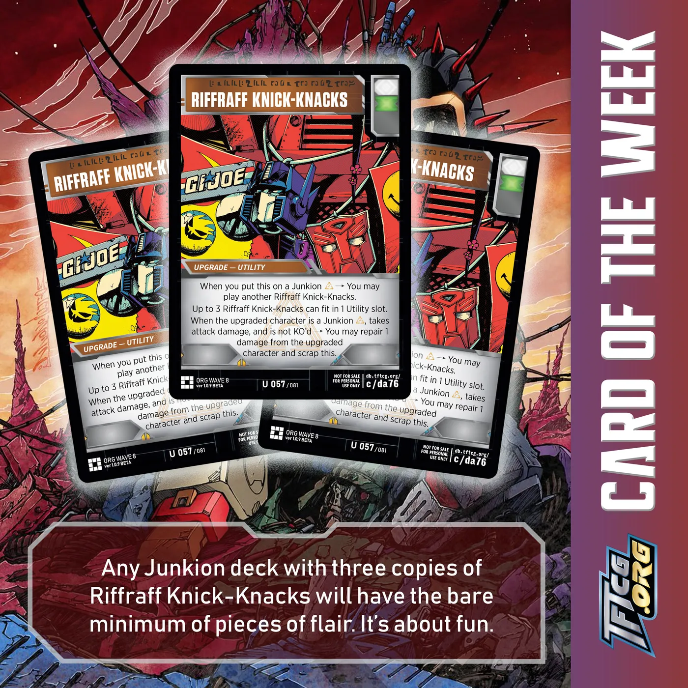 Card of the Week: Riffraff Knick-Knacks from Wave 8 Waste|Lands
