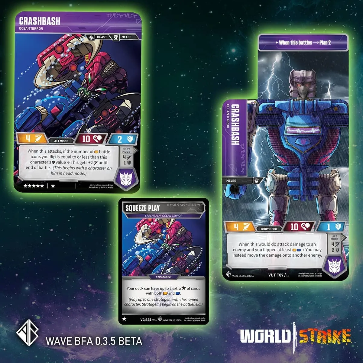 Revealing: Crashbash from World|Strike!