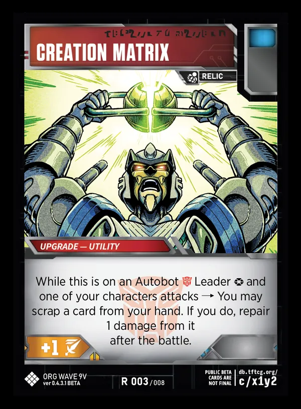 Creation Matrix