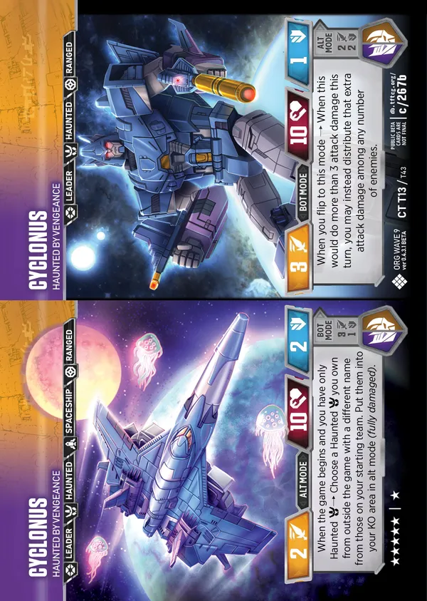 Cyclonus // Haunted by Vengeance alt/bot modes