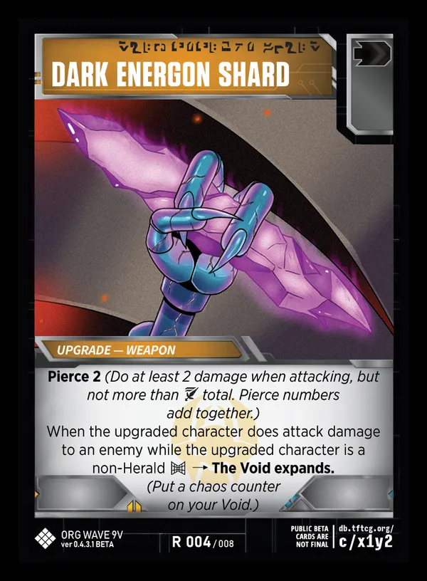 Dark Energon Shard