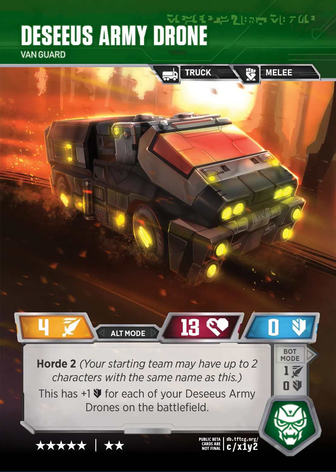 Deseeus Army Drone // Van Guard (1) alt mode