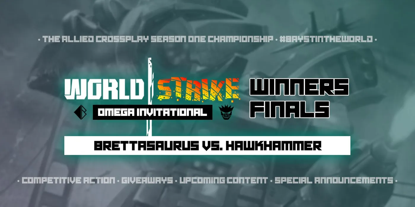 Brettasaurus VS Hawkhammer tonight in the Winners Finals!