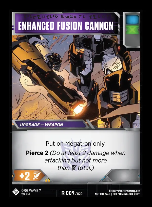 Enhanced Fusion Cannon