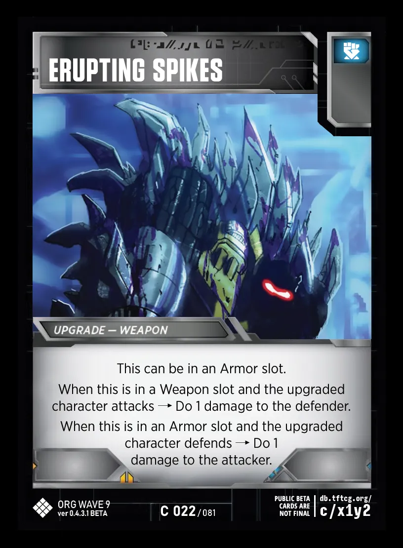 Erupting Spikes