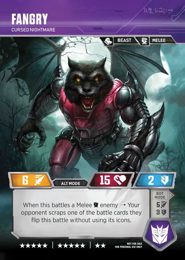 Fangry // Cursed Nightmare alt mode