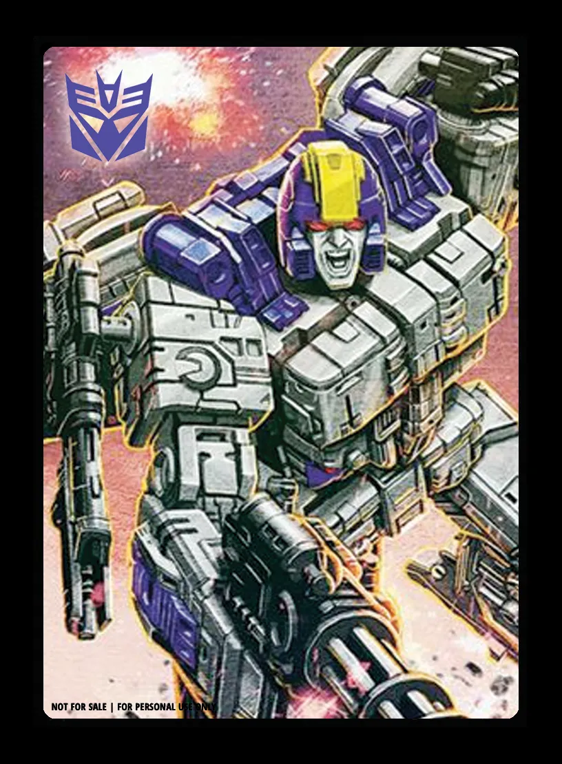 Fully Loaded // Captain Astrotrain, Space Force • Transport card back