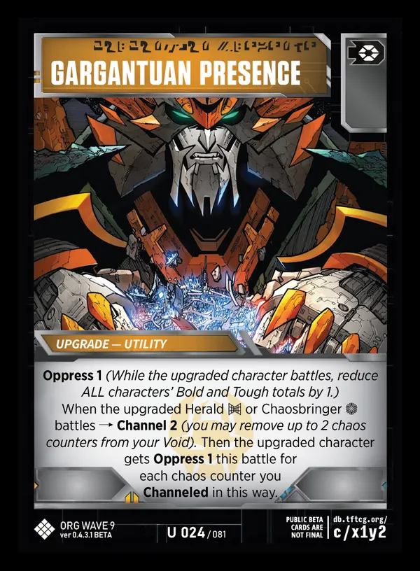 Gargantuan Presence