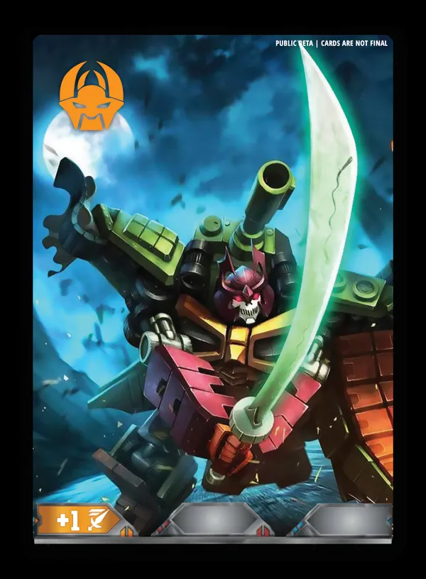Give Me Destiny! Give Me Death! // Bludgeon, Metallikato Monster card back