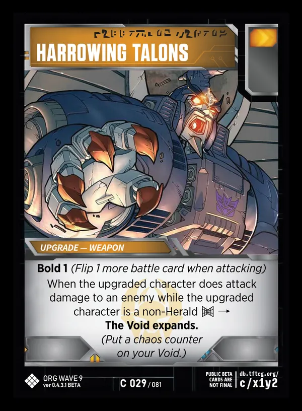 Harrowing Talons