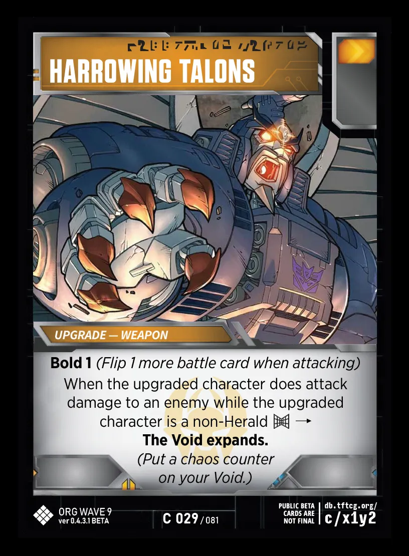 Harrowing Talons