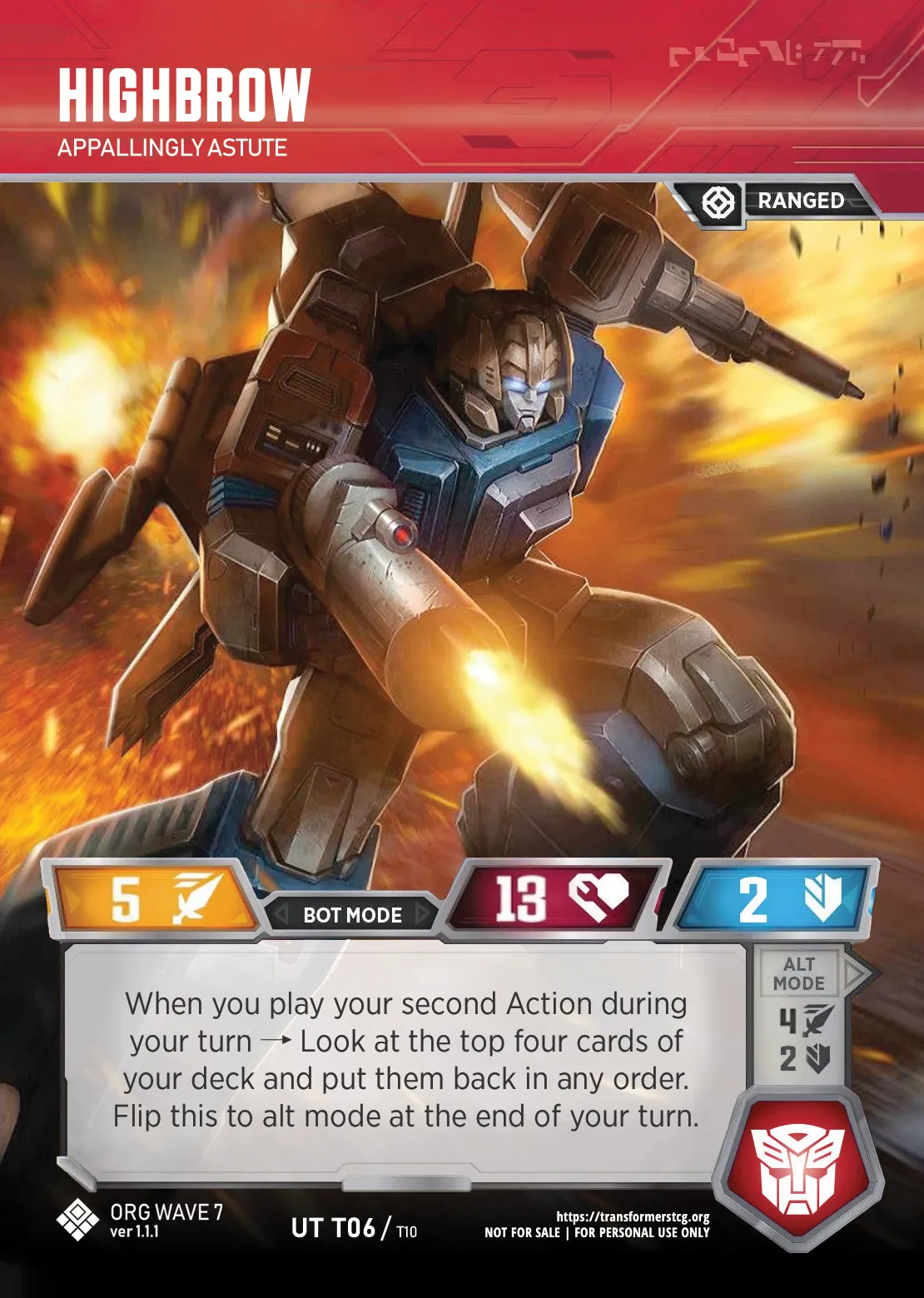 Highbrow // Appallingly Astute bot mode