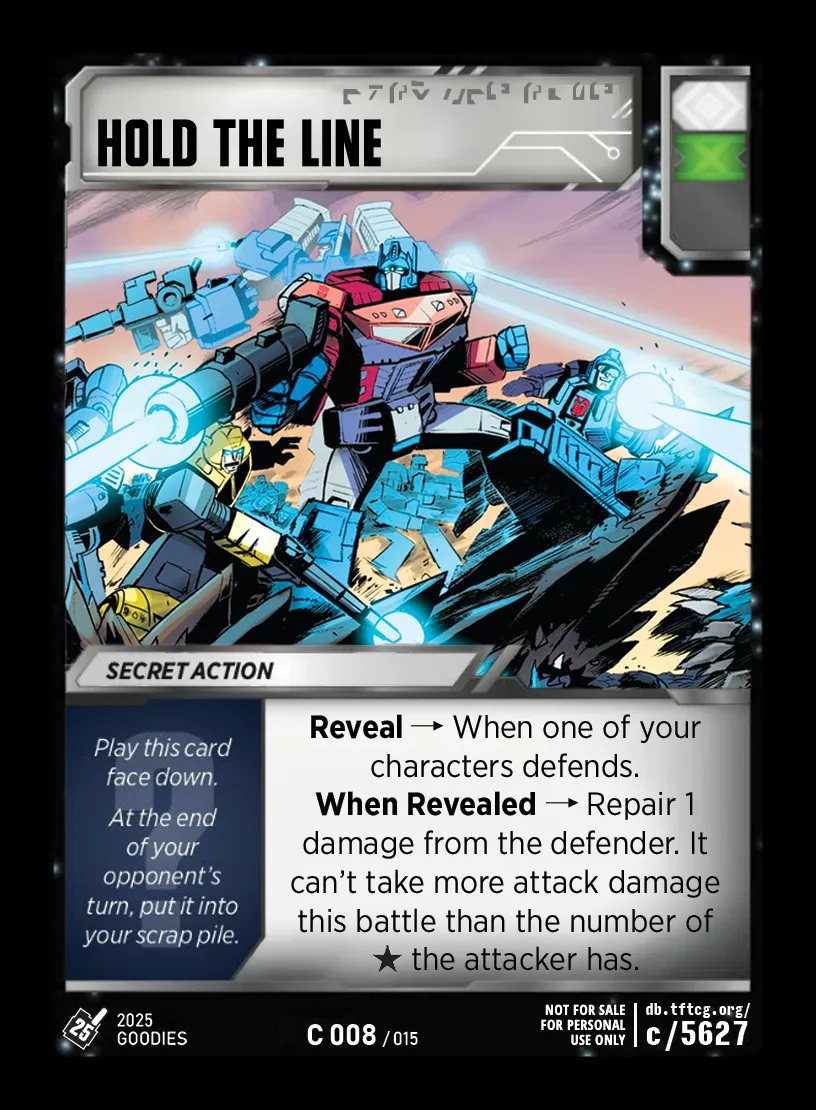 Hold the Line