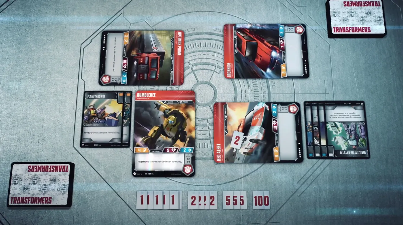 Flip at least 2 battle cards when your characters battle