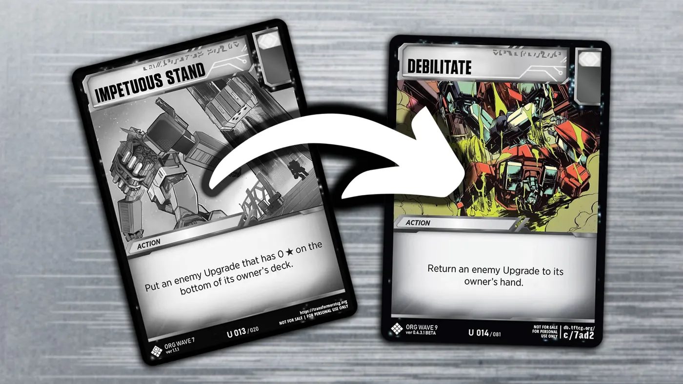 Impetuous Stand - REPLACED by Debilitate