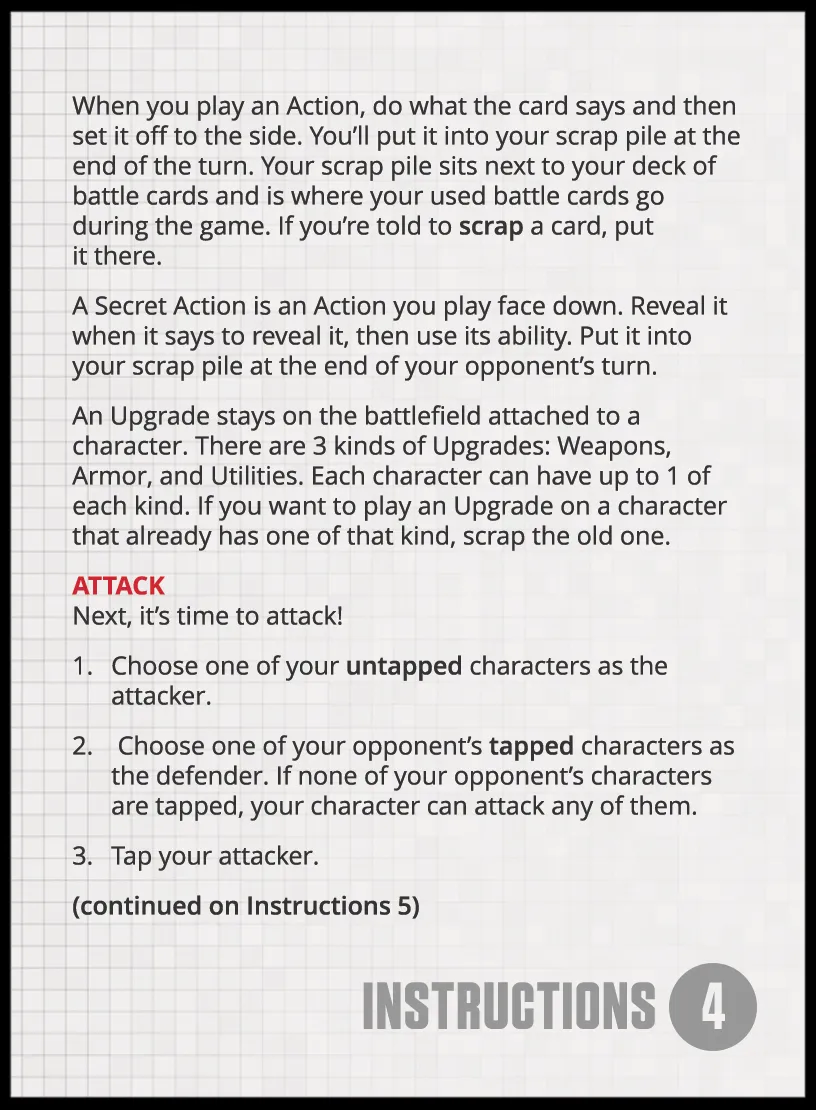 2026 Goodies Starter Deck featuring Grimlock Instructions 4