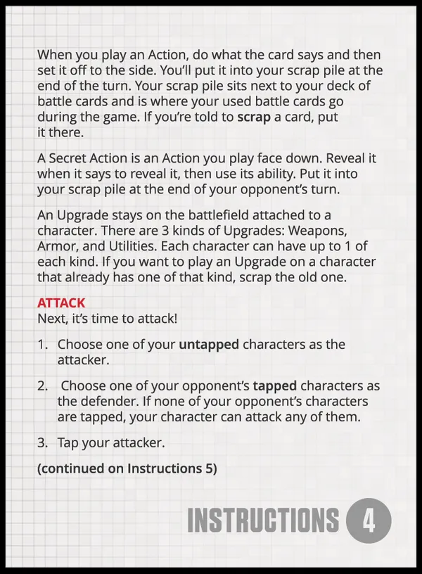 2026 Goodies Starter Deck featuring Grimlock Instructions 4