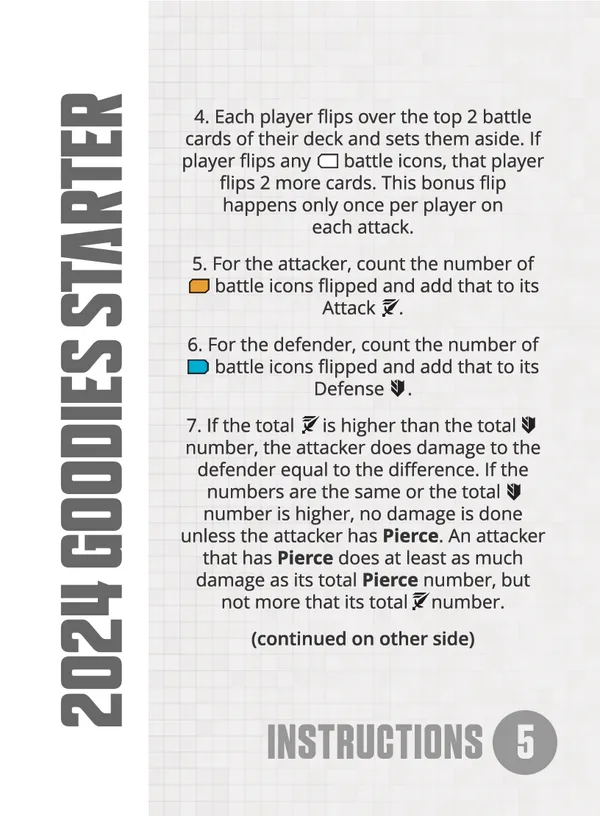 2024 Goodies Starter Deck featuring Optimus Prime instructions 5