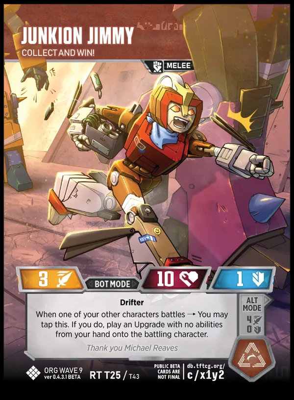 Junkion Jimmy // Collect and Win! bot mode