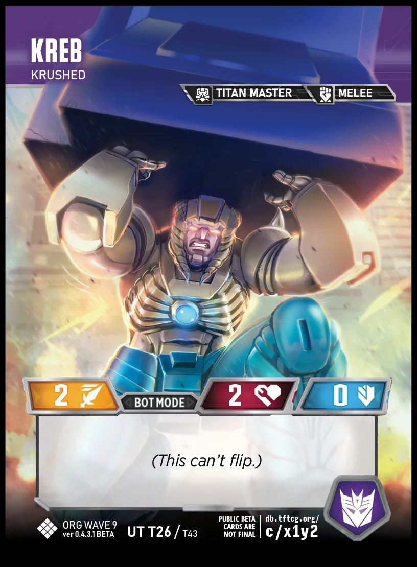 Kreb // Krushed bot mode