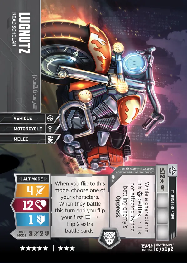 Lugnutz // Road Scholar alt mode