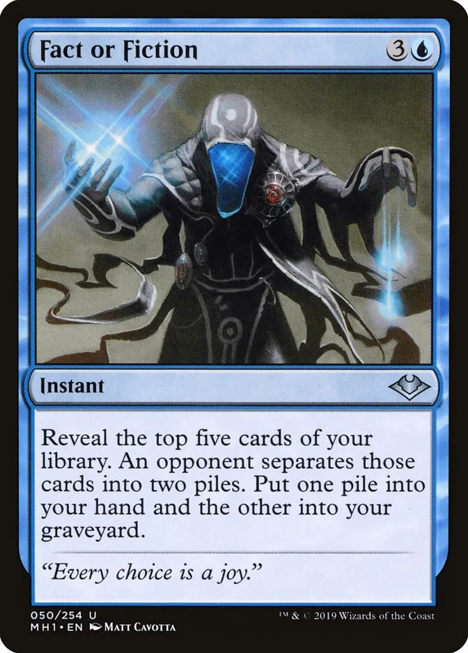 Magic: the Gathering card Fact or Fiction