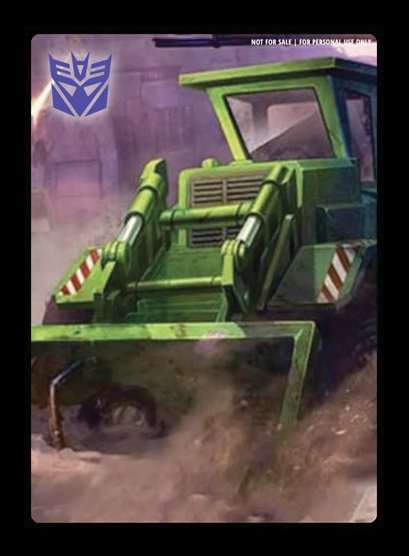 Malevolent Architect // Scrapper, Constructicon Foreman card back