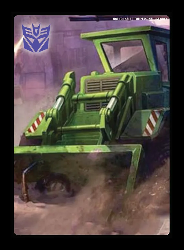 Malevolent Architect // Scrapper, Constructicon Foreman card back