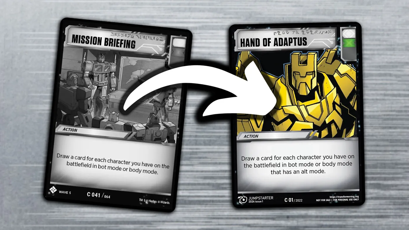 Mission Briefing - REPLACED by Hand of Adaptus