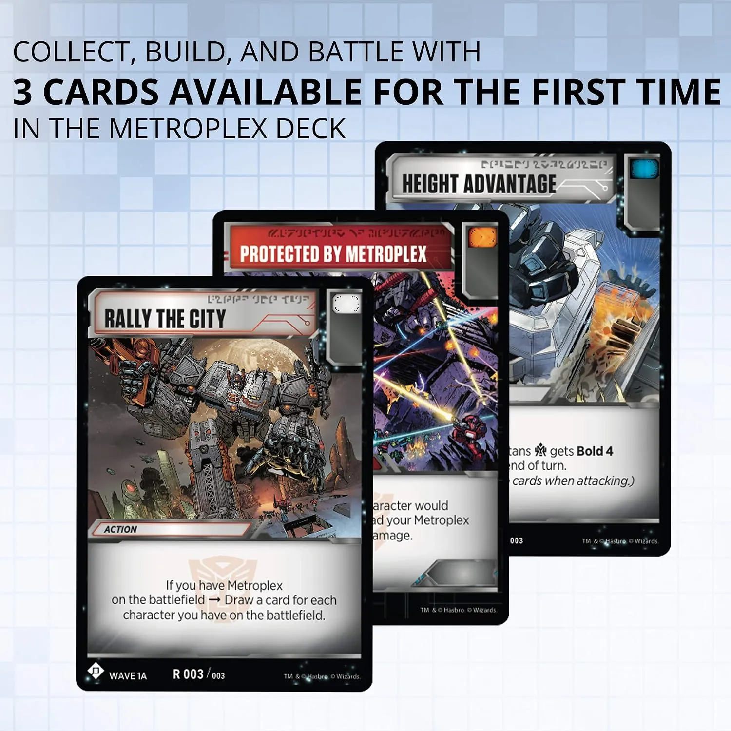 Metroplex Exclusive Battle Cards