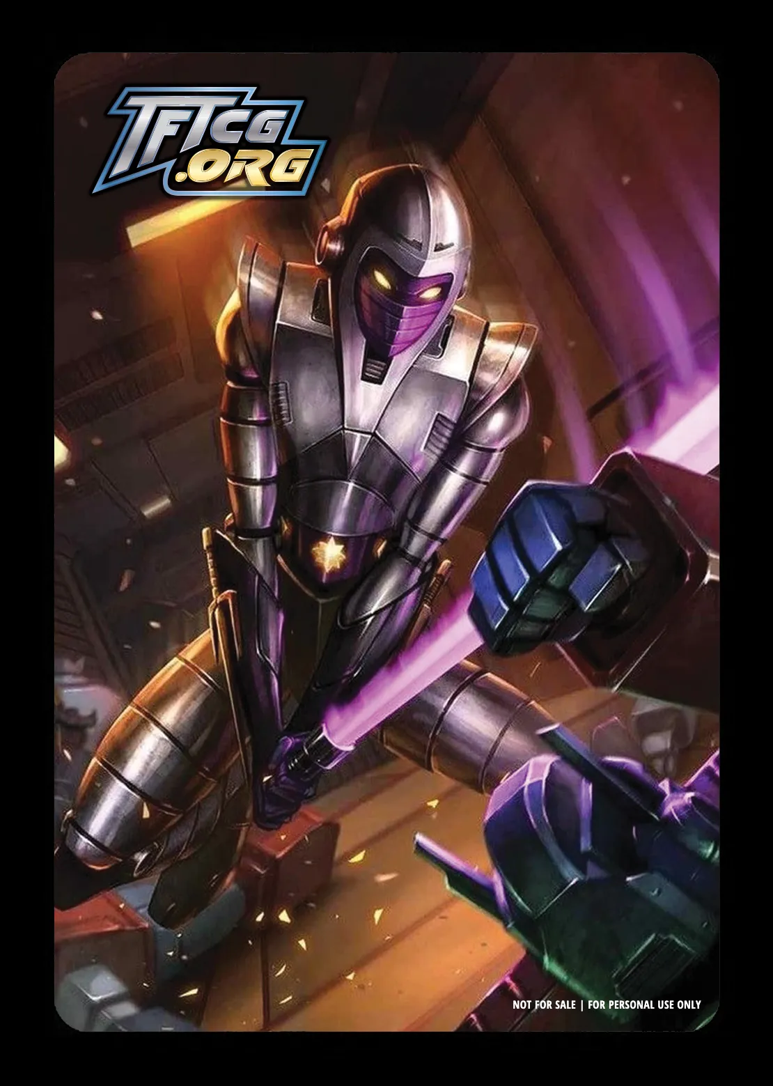 Nightbird // Tera-Kura Construct card back