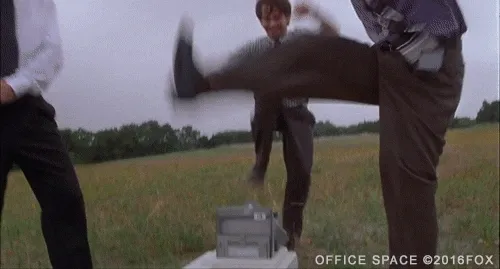 The survey shows a lot of destroyed printers. Oops!