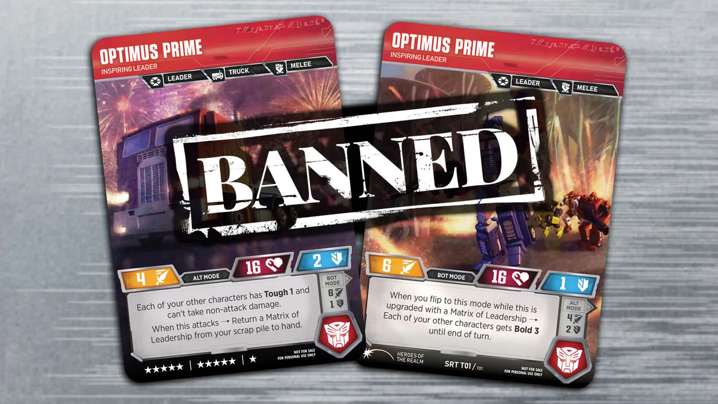 Optimus Prime // Inspiring Leader - BANNED