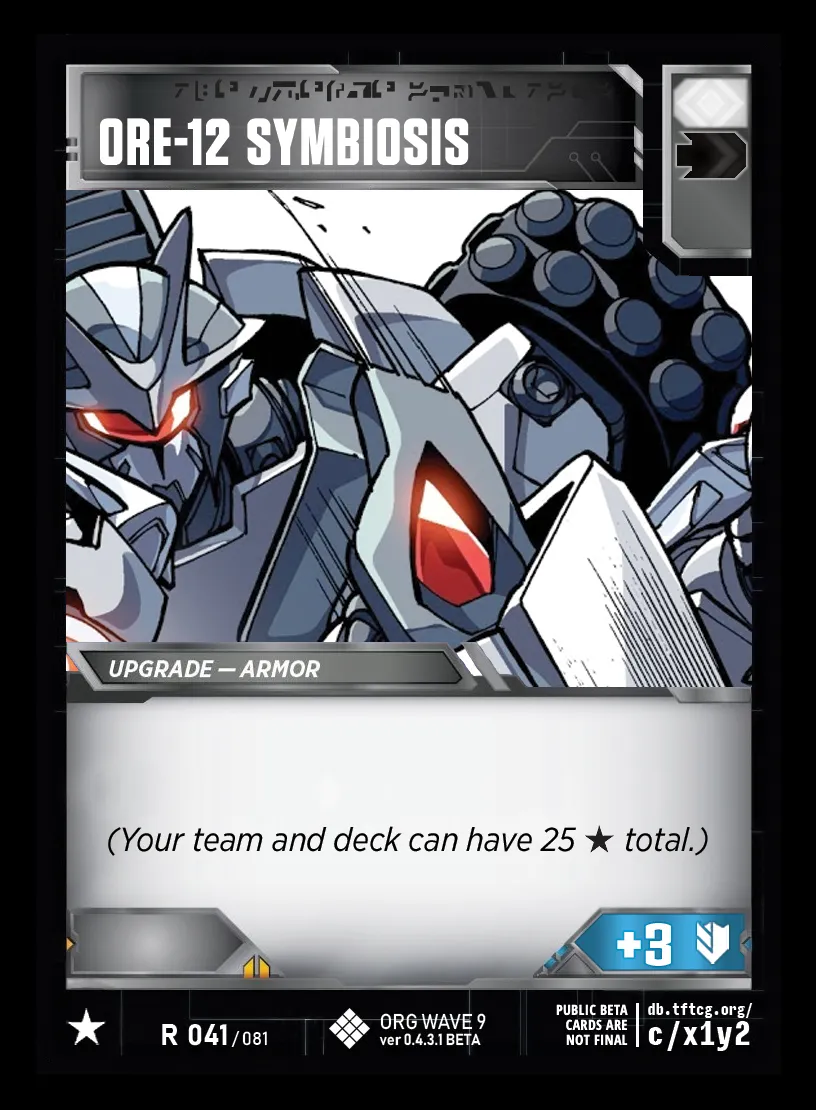 Ore-12 Symbiosis