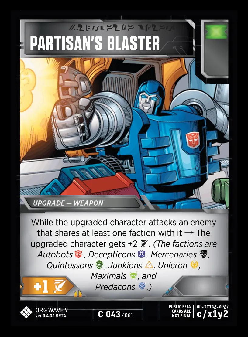 Partisan's Blaster
