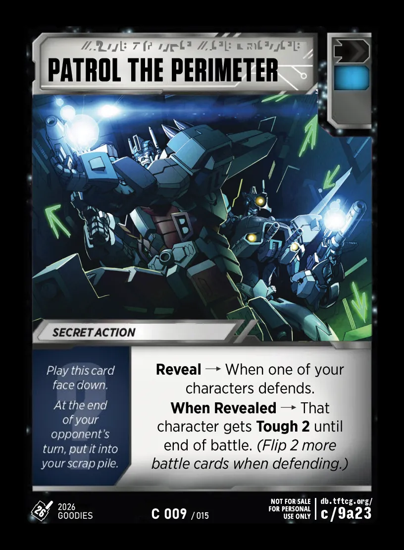 Patrol the Perimeter