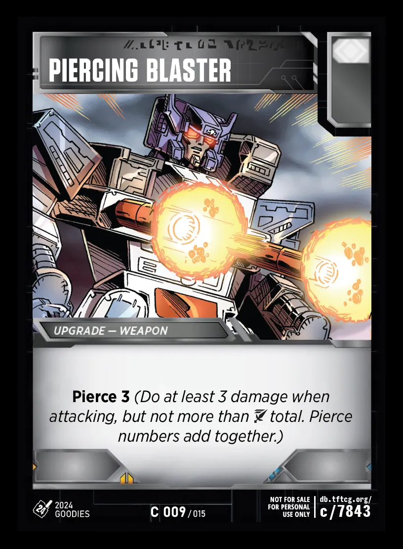 Piercing Blaster