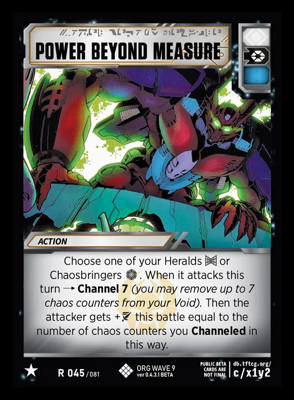 Power Beyond Measure
