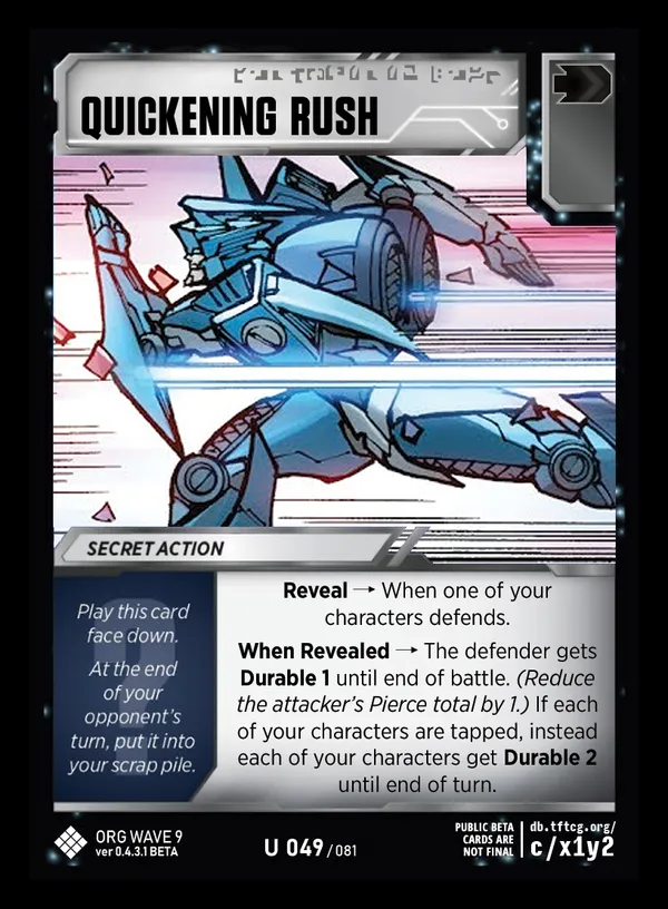 Quickening Rush